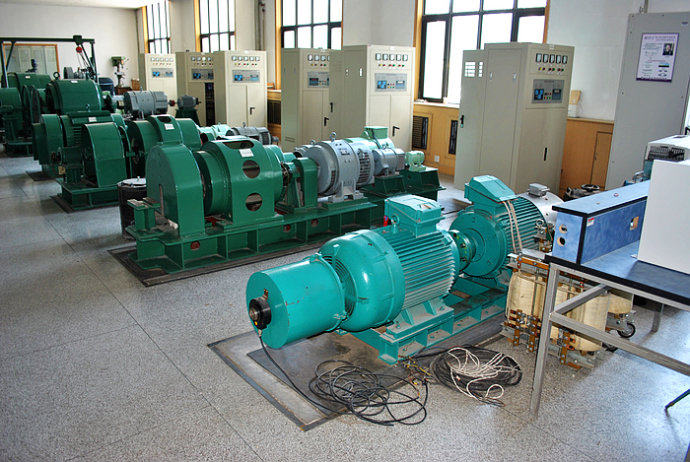 克什克腾某热电厂使用我厂的YKK高压电机提供动力